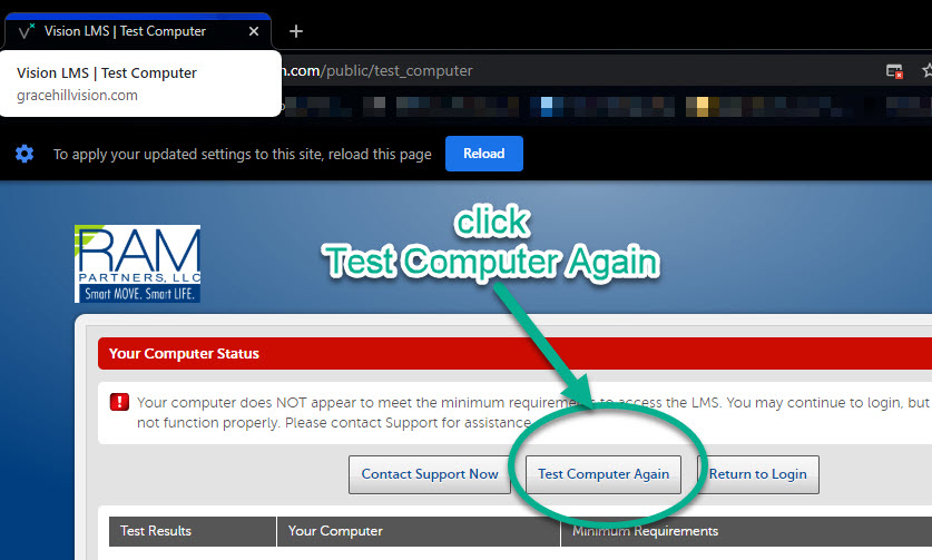 HOW TO: Fix Settings in Chrome to Allow You to Use GraceHill/RAM University  – RAM Partners, LLC